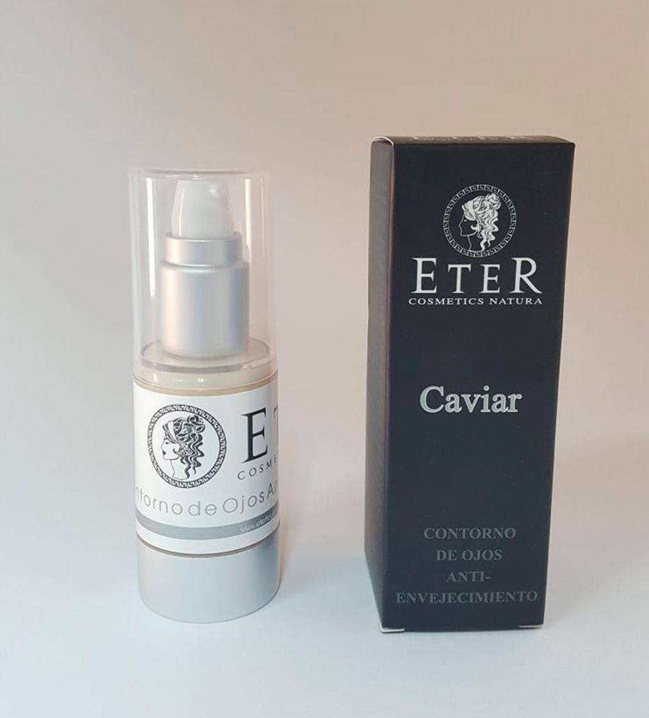 Crema Facial Contorno de Ojos Anti-envejecimiento Caviar