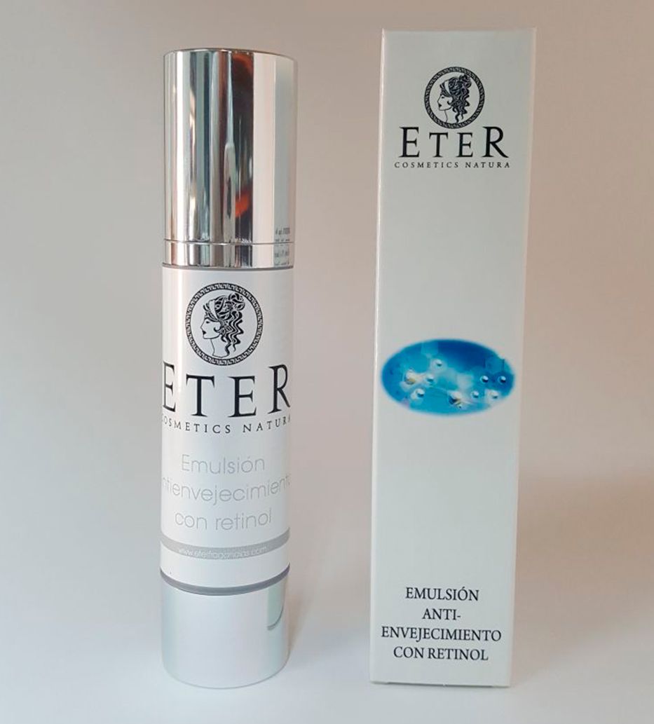Crema Facial Emulsión Anti-envejecimiento con Retinol